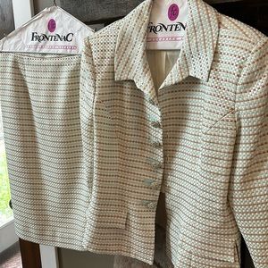 Victor costa skirt jacket